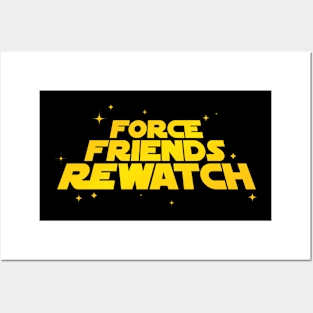 Force Friends Rewatch Posters and Art